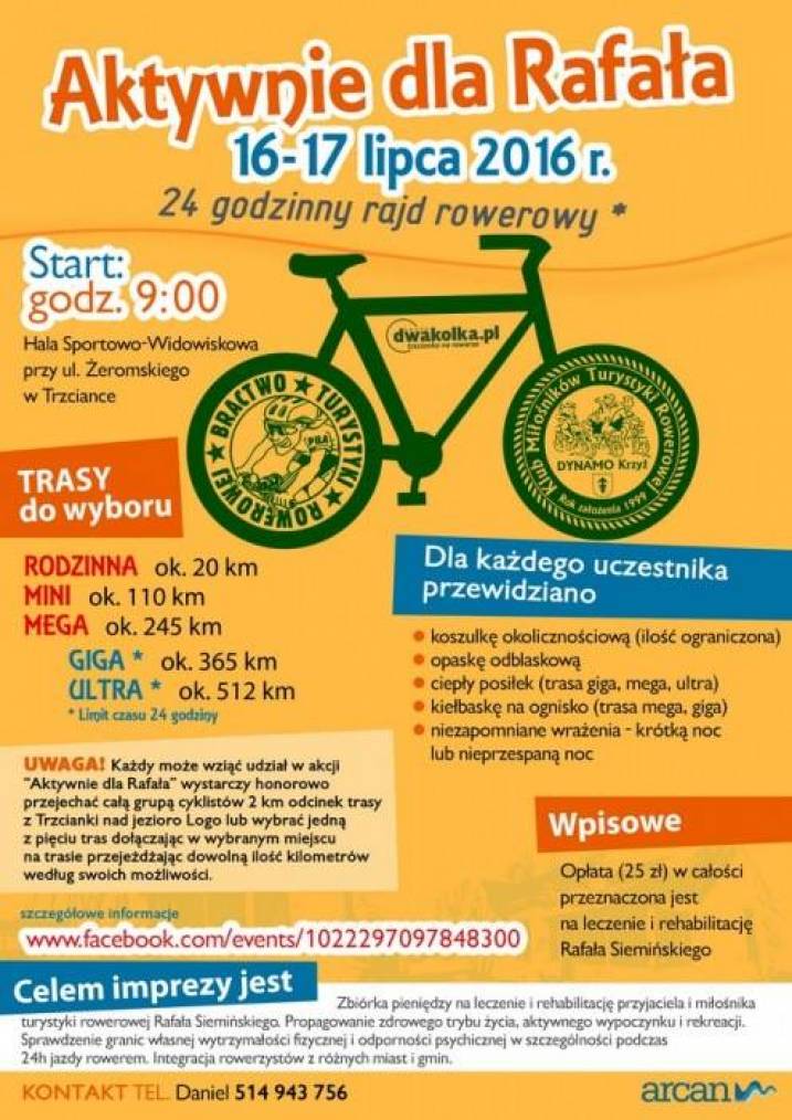 Aktywnie dla Rafała - 24h rajd rowerowy