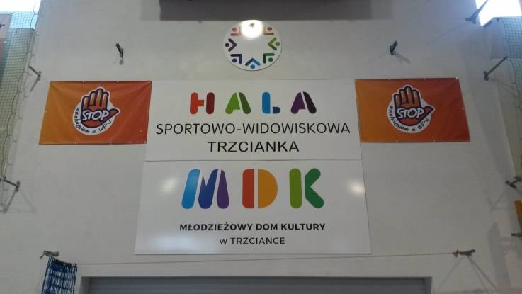 Logo MDK zawitało w Hali:)